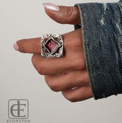 تصویر انگشتر ورشو مدل آمورا کد 00165 