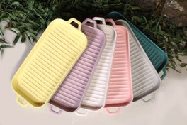 تصویر تابه گریل مستطیل رنگی 