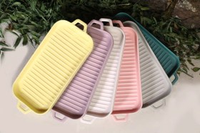 تصویر تابه گریل مستطیل رنگی 