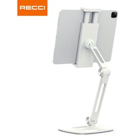 تصویر هولدر رومیزی موبایل و تبلت رسی Recci RHO-I01 Multi-Angle Tablet Stand 