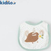 تصویر پیشبند نیلی طرح یونیکورن 