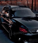 تصویر چراغ جلو اسپرت سایپا طرح i8 قرمز 