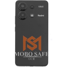 تصویر درب پشت اورجینال شیائومی Redmi Note 13 4G ( روکاری ) - مشکی Redmi Note 13 4G Back Door ( Orginal )