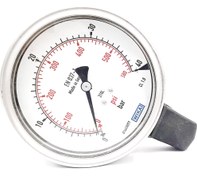 تصویر گیج فشار WIKAصفحه 10cm رنج 40bar WIKA PRESSURE GAUGE