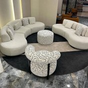 تصویر مبل راحتی لوبیایی پینترستی 