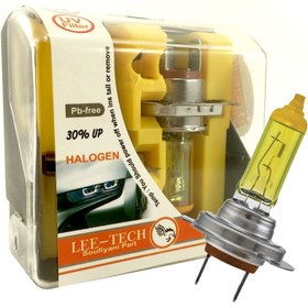 تصویر لامپ هالوژن خودرو لیتچ مدل H7 رنگ زرد 