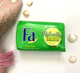 تصویر صابون کرم دار برند فا اصل رایحه لیمو رنگ سبز ۱۷۵ گرمی اماراتی FA SOAP - لیمو ا FA SOAP FA SOAP