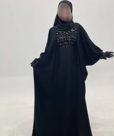 تصویر عبای مخمل دوزی تکتم 