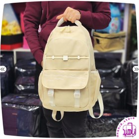 تصویر کوله پشتی فانتزی دخترانه | طرح موج Fantasy backpack for girls design