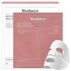 تصویر ماسک بایودنس بیو کلاژن ضد چروک و سفت کننده چهار عددی Biodance Bio Collagen Real Deep Mask