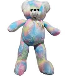 تصویر خرس پارچه آبرنگی 1 متری 