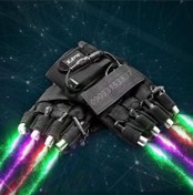 تصویر دستکش لیزری حرفه‌ای – مناسب اجرای لیزرشو و نورپردازی صحنه 