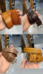 تصویر کمربند چرم 