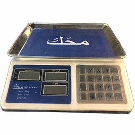 تصویر ترازو دیجیتال۴۰ کیلویی محک کیبرد استیل Digital scale