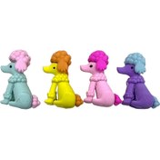 تصویر پاکن سه بعدی طرح سگ اشرافی Poodle Dog 3D Eraser