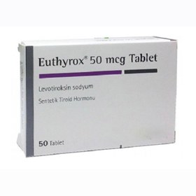 تصویر قرص لووتیروکسین ترک مرک دز 100 Levothyroxine 100ml