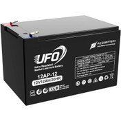 تصویر باتری یو پی اس یوفو مدل 12AP-12 ظرفیت ۱۲ آمپر ساعت ۱۲ ولت 