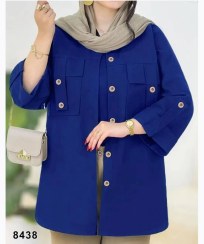 تصویر مانتو زنانه تترون خنک و تابستونی 