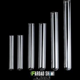 تصویر لوله آزمایش شیشه ای 