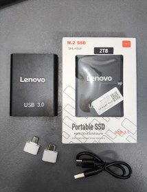 تصویر هارد اکسترنال 2ترابایت Lenovo SHL-R320 SSD M.2 Lenovo SHL-R320 SSD M.2 EXTERNAL HARD DRIVE 2TB