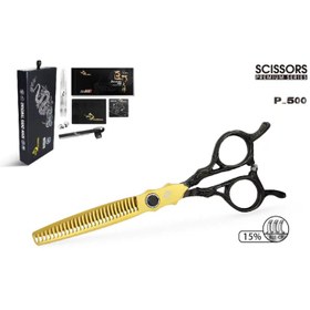 تصویر قیچی پیتاژ پریمیوم P-500 بدون شیار رزونال سایز “6.0 Rezonal Premium scissors P-500