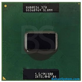 تصویر سی پی یو لپ تاپ سوکت 478 پایه مدل INTEL Celeron M 370 - RH80536 