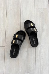 تصویر صندل زنانه چرم مدل پارس Pars sandal