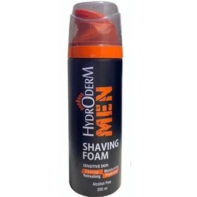 تصویر فوم اصلاح صورت آقایان shaving foam هیدرودرم 200 میلی لیتر 