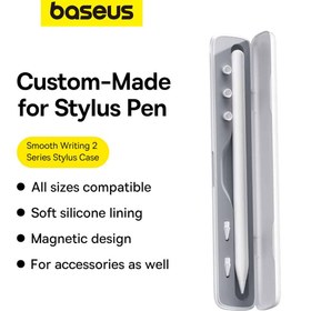 تصویر جعبه نگهداری قلم بیسوس مدل Smooth Writing 2 Series Baseus Smooth Writing 2 Series Stylus Case P80015808211-00