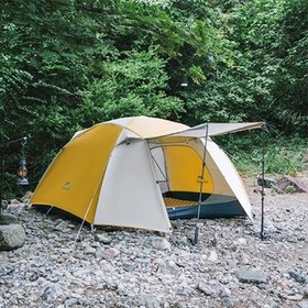 تصویر چادر کمپینگ عصایی 3 نفره نیچرهایک پلاس پرو YUNCHUAN SERIES TENTS CNK2300ZP024-3Pro