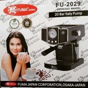 تصویر اسپرسو ساز فوما 1500 وات 1 لیتری مدل 2029-FU ا Fuma FU_2029 Espresso Machine 1500w 1 liter Fuma FU_2029 Espresso Machine 1500w 1 liter