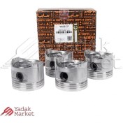 تصویر ست پیستون STD ست 4 تایی شرکتی سایپا یدک کد 500180 مناسب برای پراید صبا 