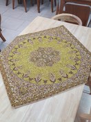 تصویر بقچه درخشان - آبی Derakhshan tablecloth