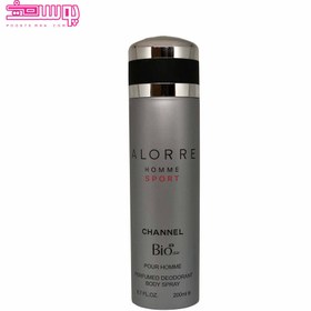 تصویر اسپری بدن مردانه مدل Alorre Sport حجم 200 میلی لیتر بیو استار Bio Star Alorre Sport Deodorant Spray For Men 200ml