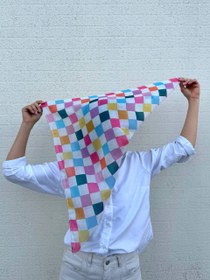 تصویر مینی اسکارف رنگین 