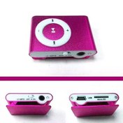 تصویر Mp3 Player پخش کننده موزیک رنگ صورتی 