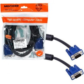 تصویر کابل VGA طول 1.5 متر 3 + 4 مچر (MACHER) مدل MR-101 