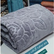 تصویر پتو گلبافت ضخیم دونفره اصل پلی استرامبوس 