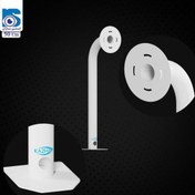 تصویر پایه براکت دوربین مداربسته فلزی 50 سانتی‌متری 