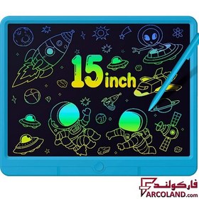 تصویر تبلت جادویی مغناطیسی 15 اینچ مدل کاغذ دیجیتالی lcd writing tablet 15 inch