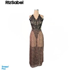 تصویر لباس خواب پلنگی کد ۱۰۰۴۱۵ 