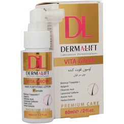 تصویر لوسیون تقویت کننده موی سر بانوان درمالیفت dermalift hair fortifying lotion female