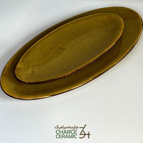 تصویر دیس سرو بیضی 2 عددی 