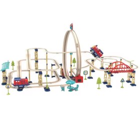 تصویر قطار ترن هوایی 