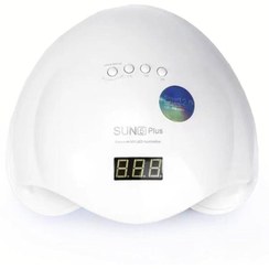 تصویر دستگاه لاک خشک کن و UV ال ای دی 5 پلاس سان White اورجینال 5 Plus UV LED Nail Polish Dryer Sun رنگ کد 52725