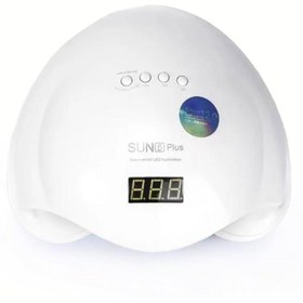 تصویر دستگاه لاک خشک کن و UV ال ای دی 5 پلاس سان White اورجینال 5 Plus UV LED Nail Polish Dryer Sun رنگ کد 52725