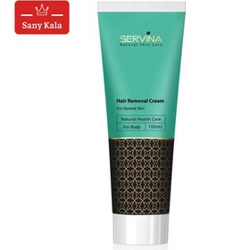 تصویر کرم موبر بدن سروینا SERVINA مخصوص پوست نرمال SERVINA body shaving cream for normal skin