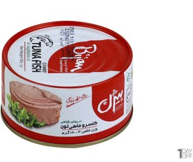 تصویر کنسرو تون ماهی در روغن گياهی 180گرمی بیژن bijan180gr tuna fish