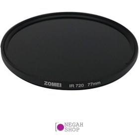 تصویر فیلتر لنز مادون قرمز Zomei Infrared 720nm 82mm 