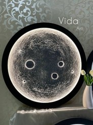 تصویر تابلو ماه(دارای سایزبندی) 